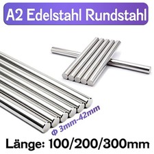 A2 Edelstahl Rundstahl blank