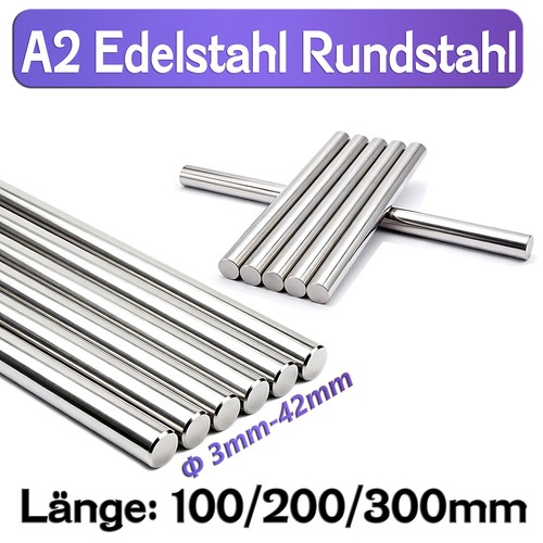 Edelstahl rundstahl blank - a2,