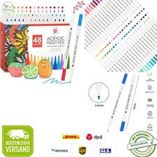 Acrylstifte  48 Farben Steine