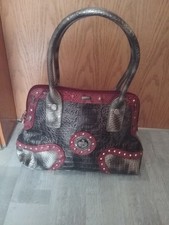 Ricarda M,Bag,Tasche,Hand, Umhänge,Schulter,Webpelz,grau,Plüsch,animal,edle,Neuw