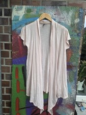 Amisu New Yorker Bolero Strickjacke Jacke rosa Größe M 38 pastell Jäckchen 7?