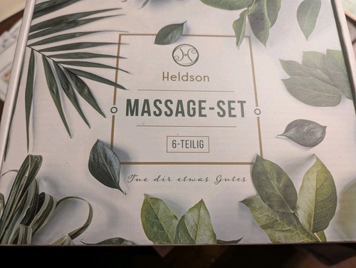 Heldson massageset 6teilig - heldson,