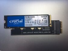 1 TB internal Crucial PCIe P2 M.2 2280 SSD with adapter for MacBook 2013-2017