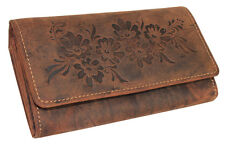 Vintage Leder Damen Geldbörse