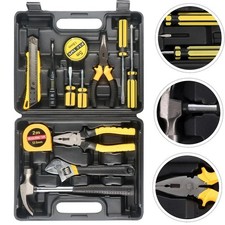 HANDWERKZEUG SET 8/13-TEILIG KOFFER WERKZEUGSATZ REPARATUREN BASTELN