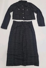 Damen Rock Anzug Zweiteilig