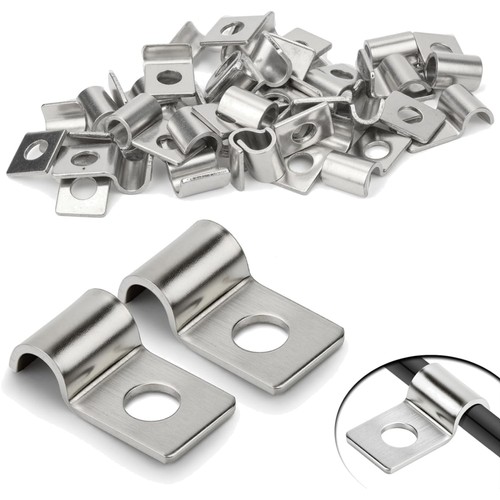 Kabelklemmen set edelstahl - set, 30