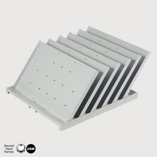 USM Haller Roll-Container Schrägfach Papier-Einsatz A4 Schublade schwarz o. grau