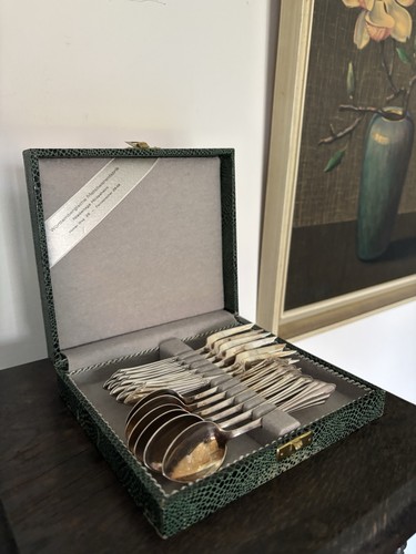 Vintage versilbertes besteck - vintage,