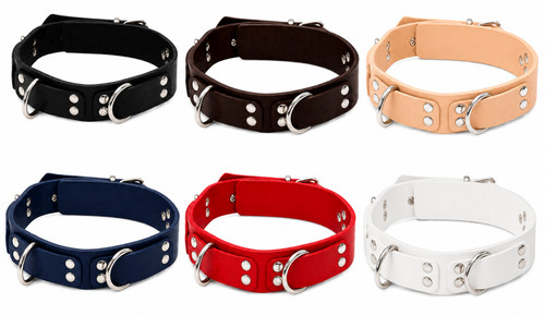 Designer lederhalsband aus - lederhalsband,