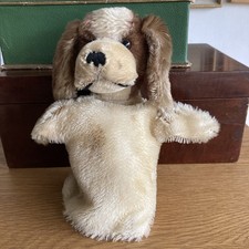 Vintage Steiff Hund Handpuppe