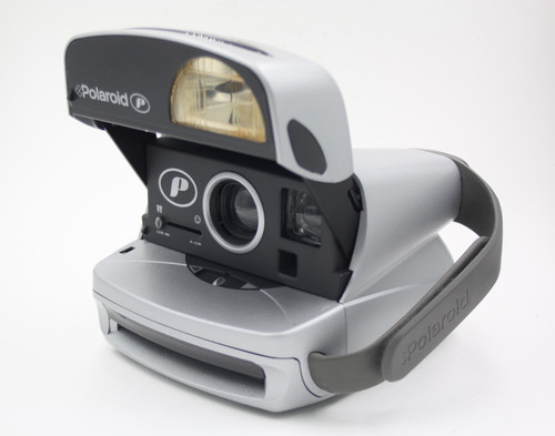 Polaroid 600 silber - p,