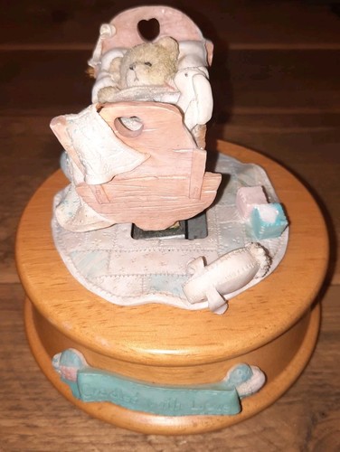 Cherished teddies cradled with - cherished,