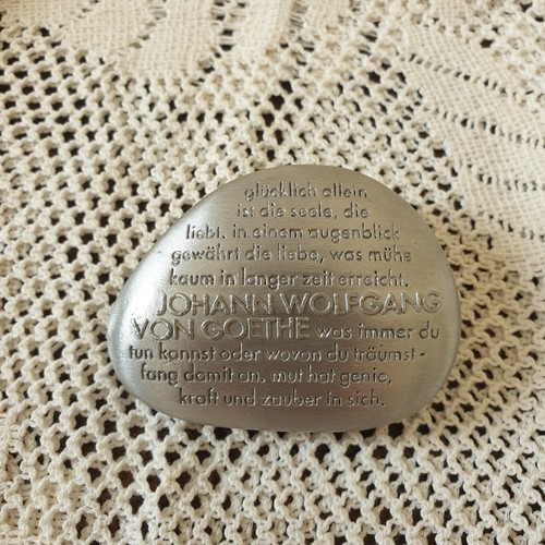 Räder poesiestein goethe - räder, "goethe"