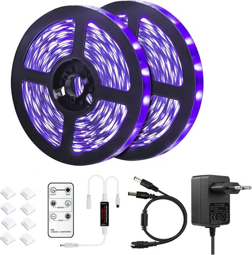 Led schwarzlicht streifen - led,