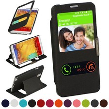Booklet für Samsung Galaxy Note 3 Schutz Hülle Etui Handy Tasche 360° Book Case