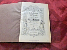 WAGNER Die Meistersinger von Nürnberg Klavierauszug mit Text Gustav Kogel