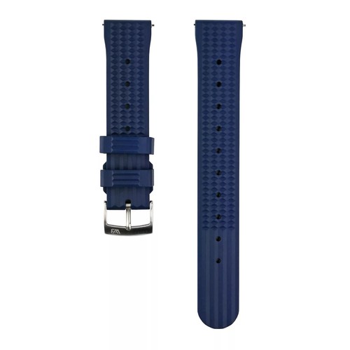 Uhrenarmband waffel kautschuk - uhrenarmband, waffel-kautschuk