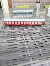  Speisewagen MITROPA rot, Personenwagen blau , Spur TT Modell 1:120 Eisenbahn