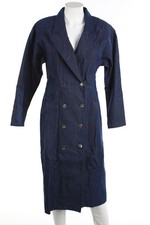 SECONDHAND Jeans-Mantel M blau