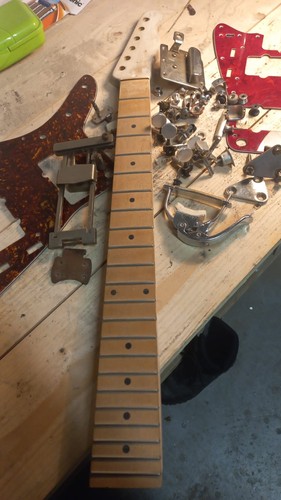 Gitarrenteile konvolut für - gitarrenteile,