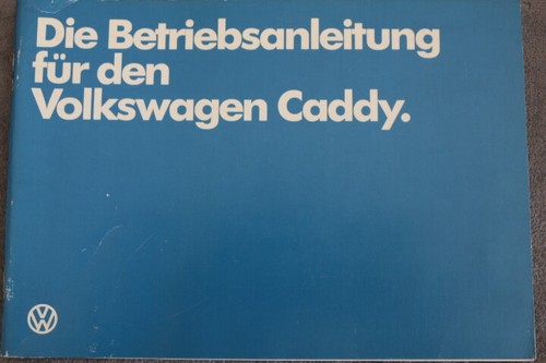 Caddy bedienungsanleitung - caddy,