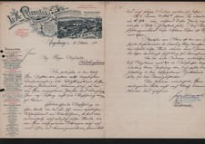 AUGSBURG, Brief 1900, L. A