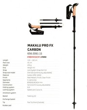 Leki Makalu PRO FX Carbon Falt