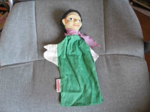 Alte vintage handpuppe - /,