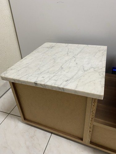 Marmorplatte 38x42cm 2cm hoch