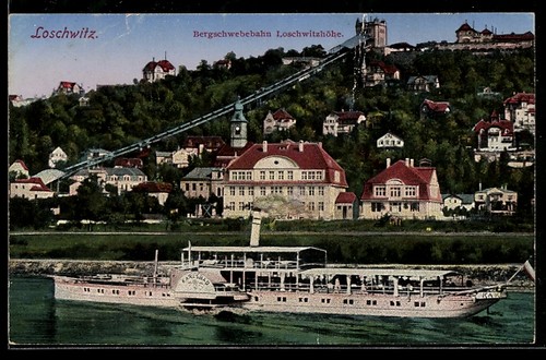 Dresden loschwitz - ak, dresden-loschwitz
