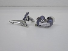 NOS ! Suntour GPX Schaltwerk & Umwerfer Schelle 6/7 Fach Rennrad