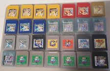 Nintendo Gameboy Pokemon Gold Gelb Rot Blau Silber Kristall
