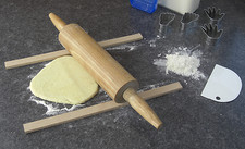 Teigausroll-Leisten, 4er-Set