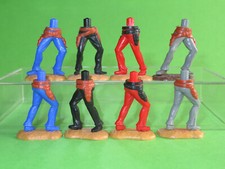 Timpo Toys  8 Mexikaner  Unterteile  Nr.  B 14