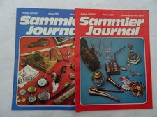 2x Sammler Journal August 1972 und Februar 1973