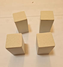 4x Möbelbeine  Sockelfuß Schrankfuß Tischbeine Stütz -Stützbeinen NEU