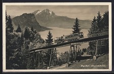 Ansichtskarte Rigi-Bahn auf
