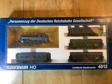 Fleischmann Spur HO Limited Edition 4912 K Deutsche Reichsbahn Personenzug