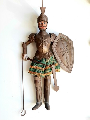 Alte marionette ritter aus - ritter,