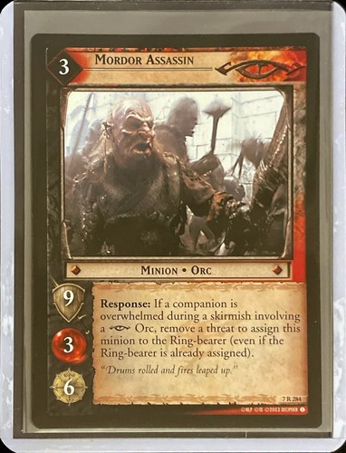 Lotr tcg mordor - lotr, assassin