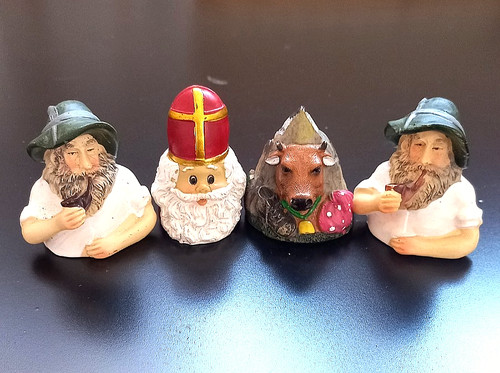 4er set mini figuren alpen - 4er,