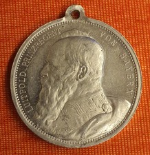 Orden zum 90. Geburtstag Prinzregent Luitpold vo Bayern Medaille 1. I. WK 