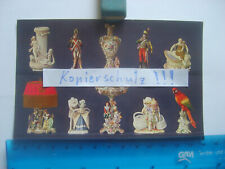 2x AK Sitzendorf Schwarzburg Rudolstadt Porzellan Fabrik Figur Katalog 1913/36