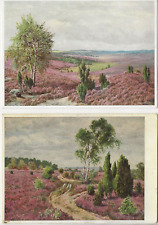 86/377 AK B.de BRUYCKER WENN RINGS DIE HEIDE BLÜHT+ FROMMHOLD SEPTEMBERWIND