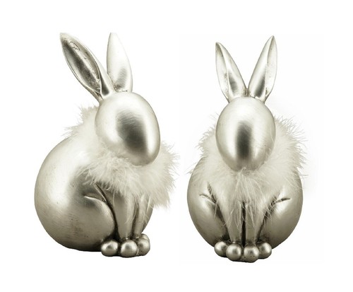 Putziger osterhase aus poly - osterhase,