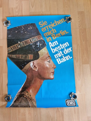Altes deutsche bahn plakat - db,