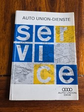 Auto Union Dienste DKW Audi Service 1962 Kundendienst