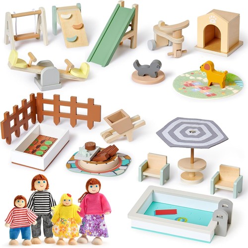 Atoylink holz puppenhaus - atoylink,