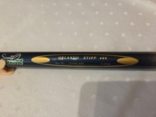 Teleskop-Stipprute, 4,00m, wie neu, mit Schnur und Haken.